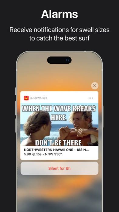 Surf Report Buoys by Buoywatch Screenshot
