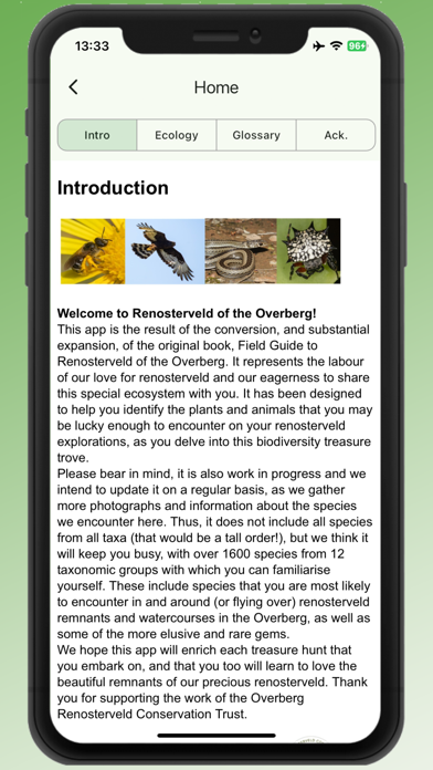 Screenshot 2 of Field Guide to Renosterveld App