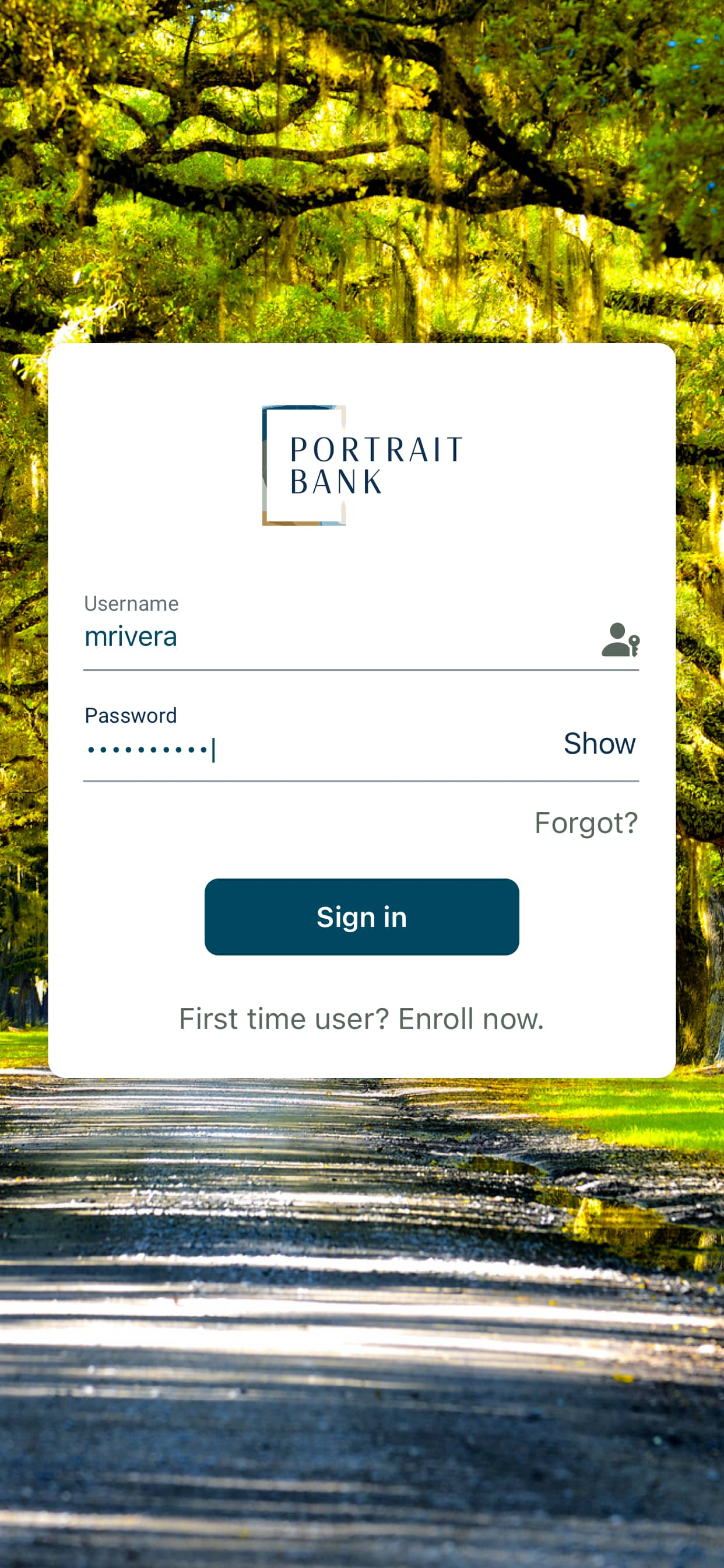 Portrait Bank screenshot 2