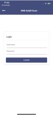 NRB SeQR Scan screenshot