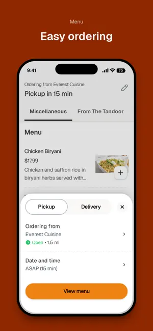 Everest Cuisine To Go screenshot 3