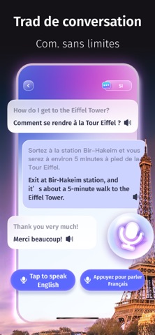 eTranslator-Traduire par IA iPhone screenshot 6