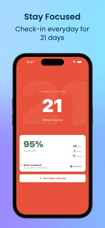 Habit: 21 day routine screenshot 3 of 3