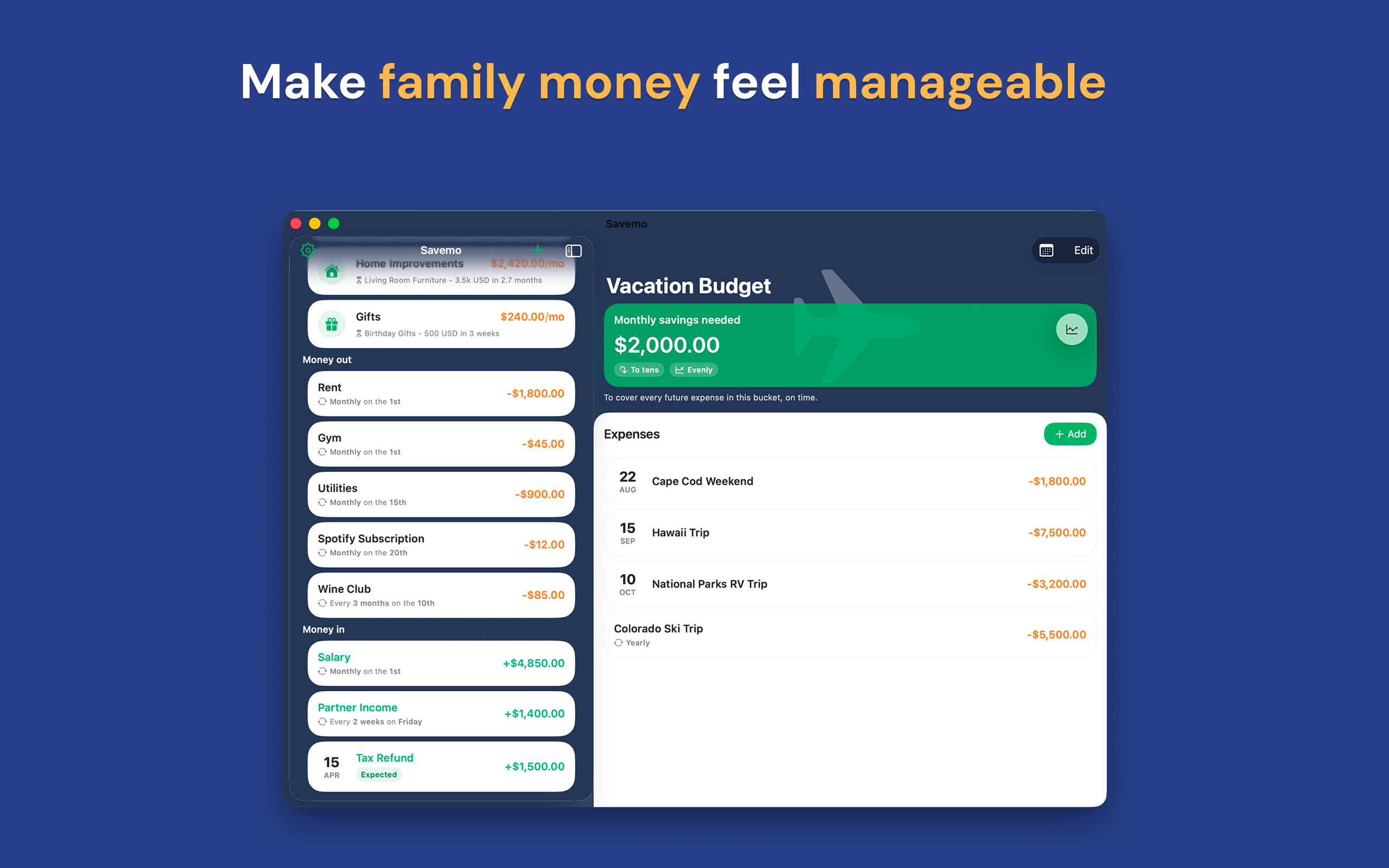 Money Manager, Planner: Savemo screenshot 20