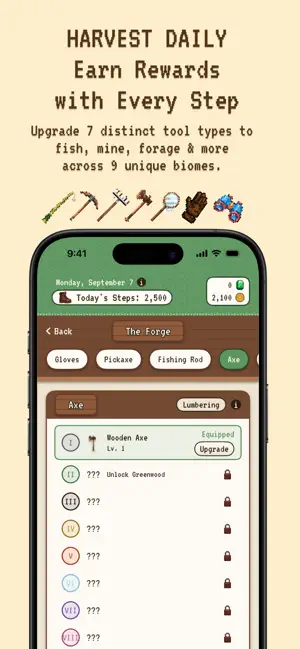 HarvestStep: Cozy Walking Game screenshot 2