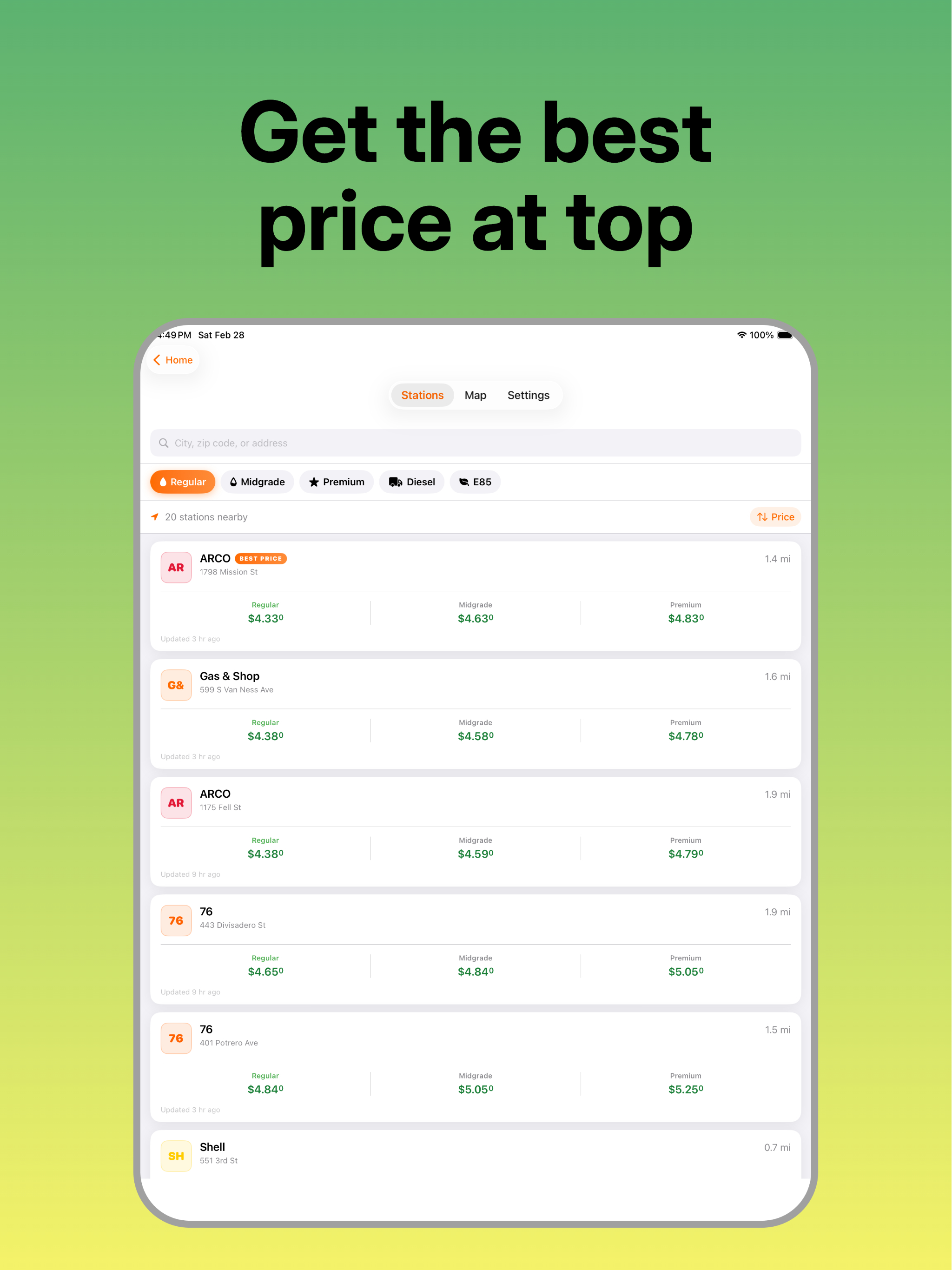 Find Cheap Fuel: Petrol Prices screenshot 8