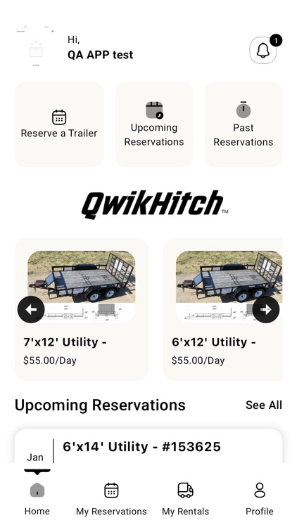 Qwikhitch Trailer Rental