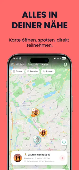 Movana: Sport Buddies & Events screenshot 2