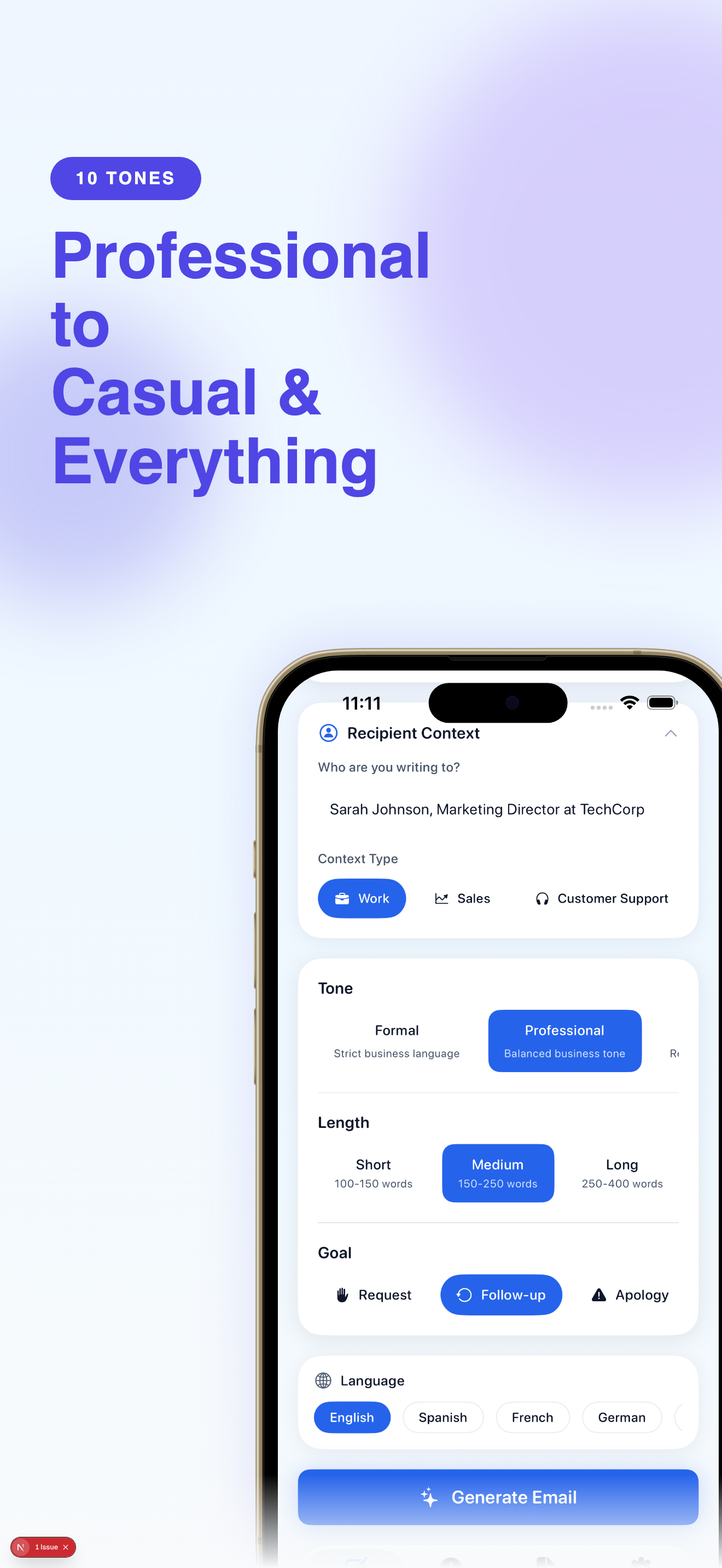 AI Email Writer & AI Mail screenshot 2