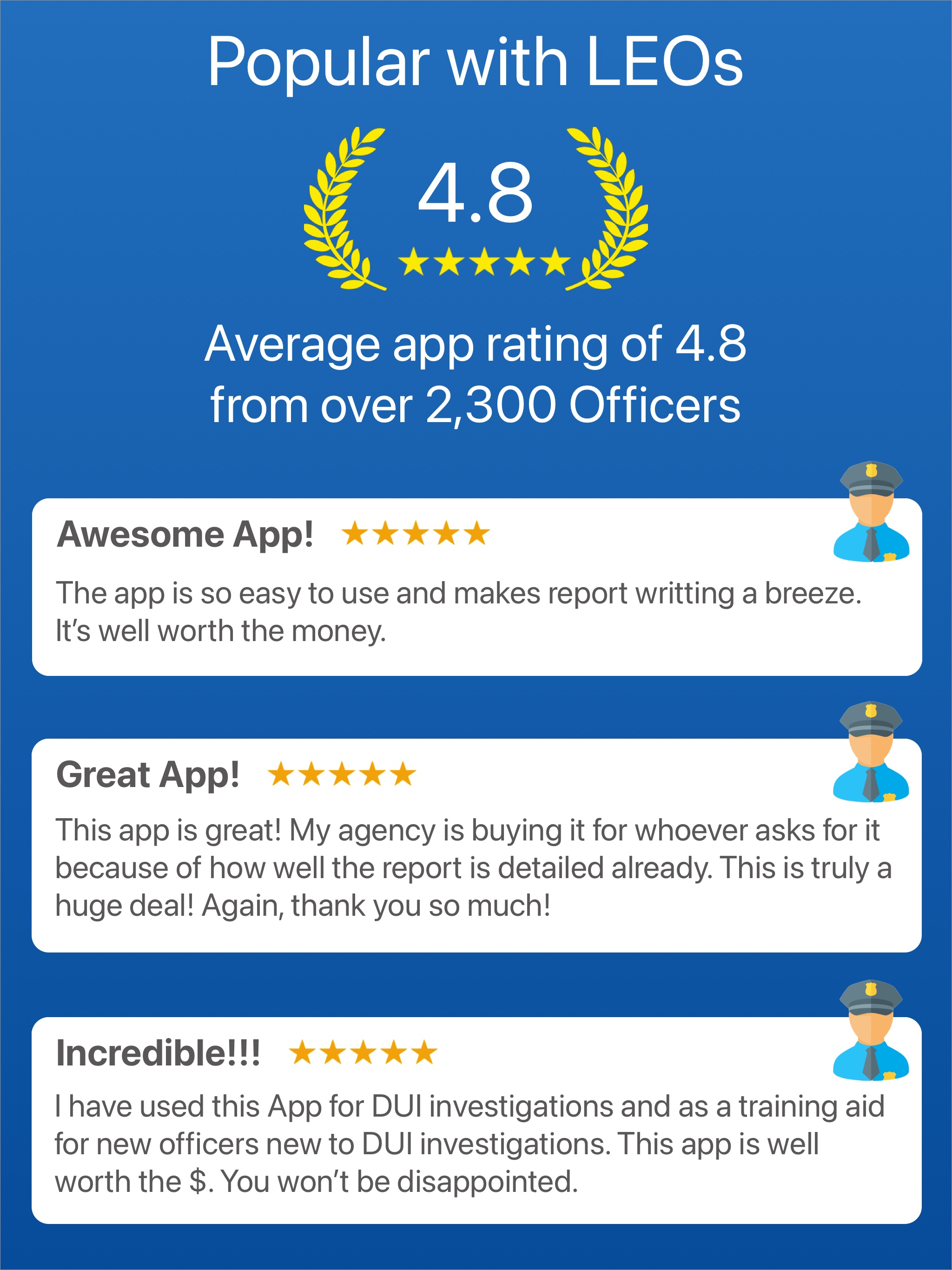 SFST Report - Police DUI App