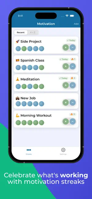 Motivation Streaks screenshot 4