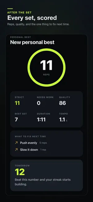 Hundy: Push-Up Counter screenshot 2