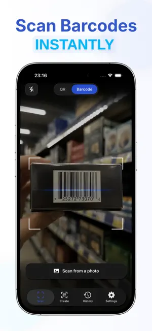 QReative: QR Code Scanner screenshot 2