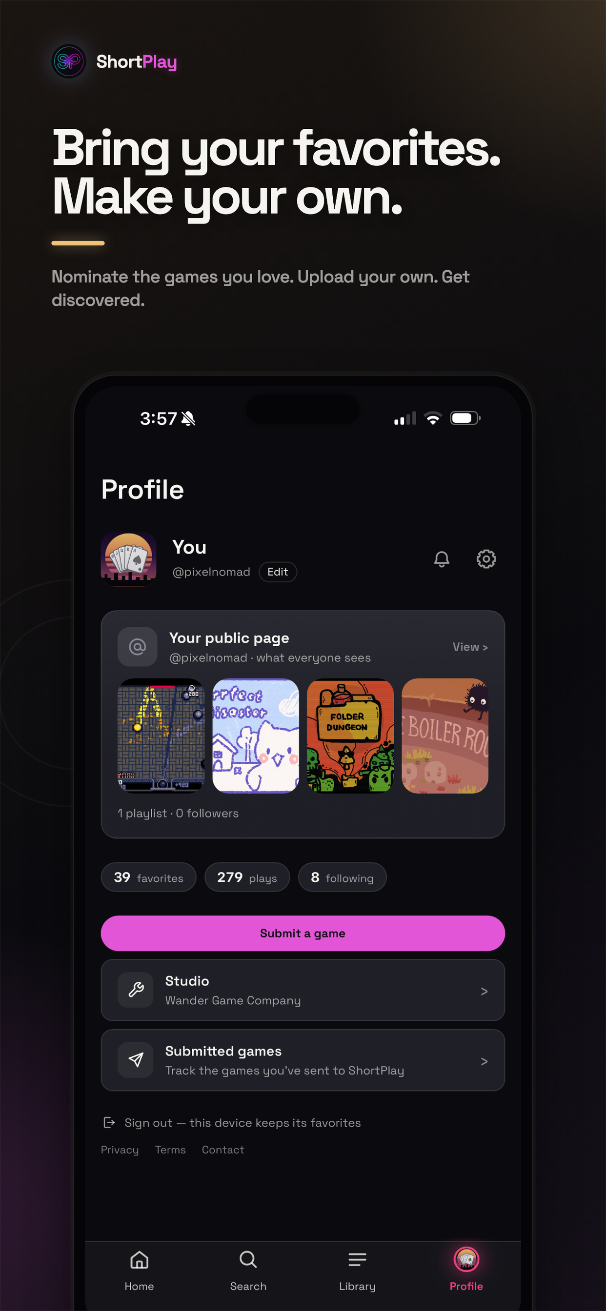ShortPlay: Indie Games screenshot 8