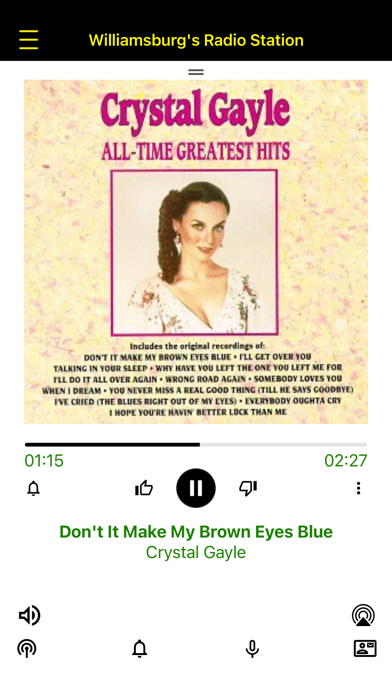 WMBG Radio Screenshot