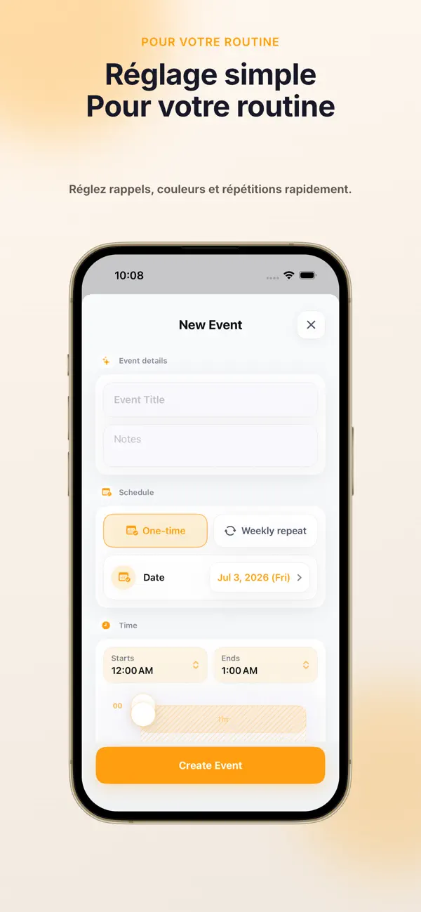 Screenshot #3 pour DayByDay Planificateur