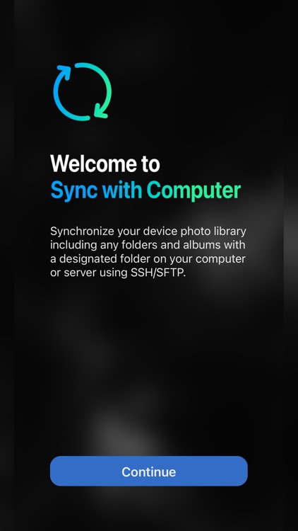 Sync with Computer