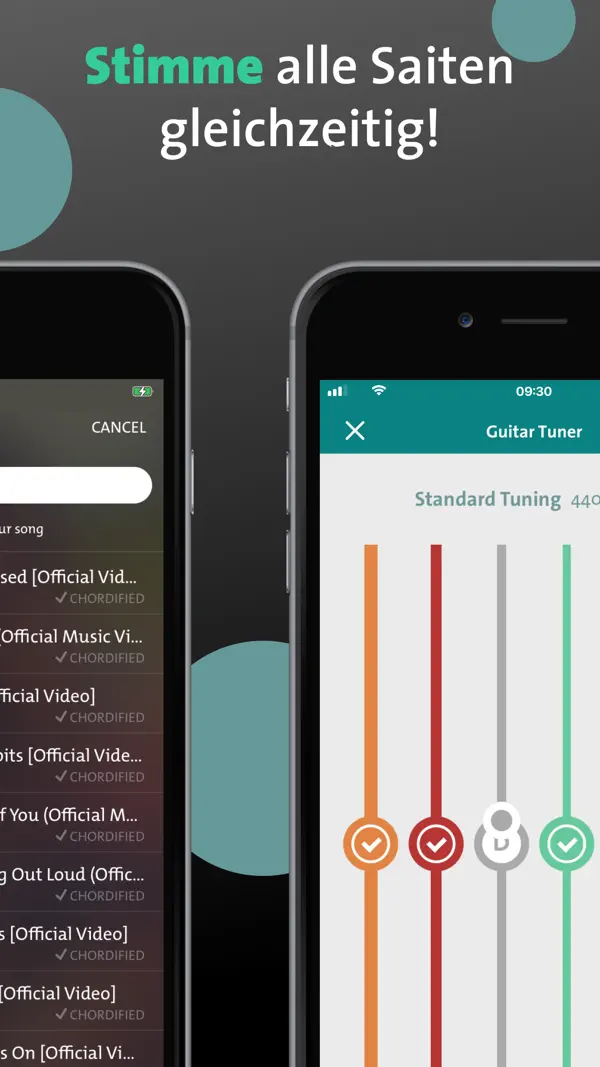 Chordify: Lieder,Akkorde,Tuner Screenshot 3