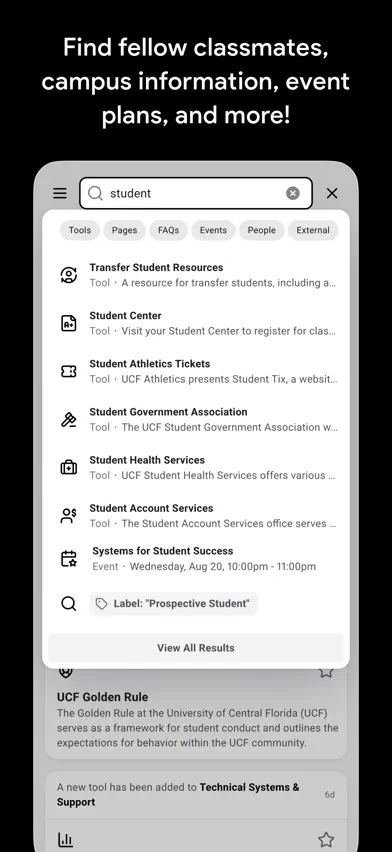 myUCF screenshot 5