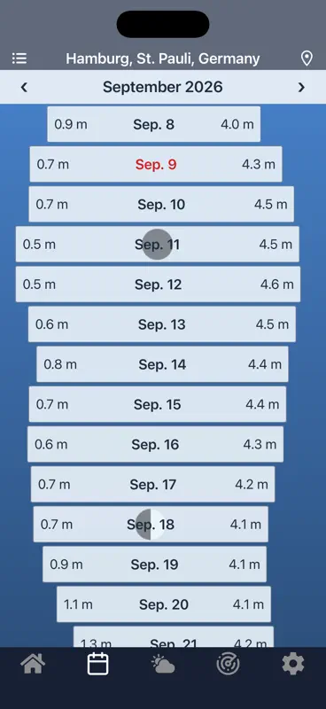 Tide Charts screenshot 3 of 7