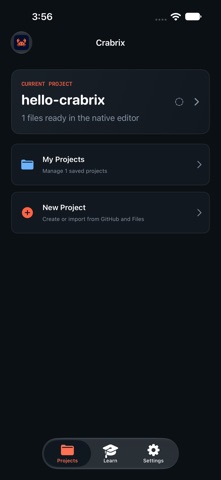 Crabrix: Rust Compiler screenshot 2