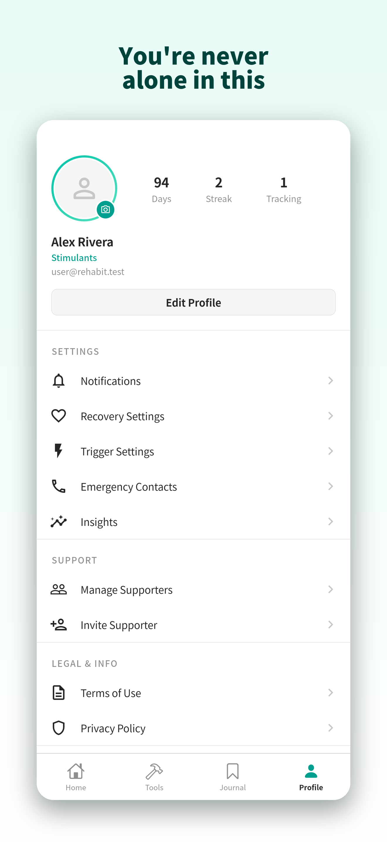 Strive - Recovery Tracker screenshot 4
