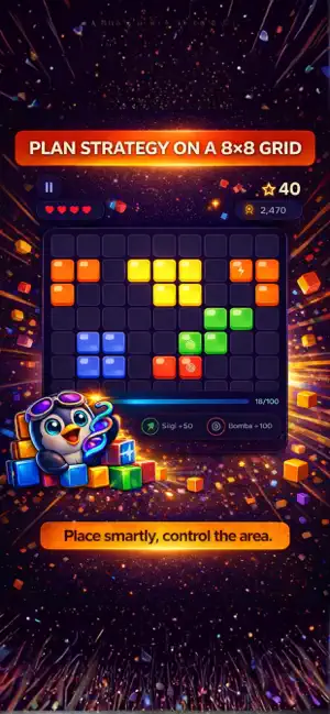 Pattern Puzzle: Blok Eşleştir screenshot 2