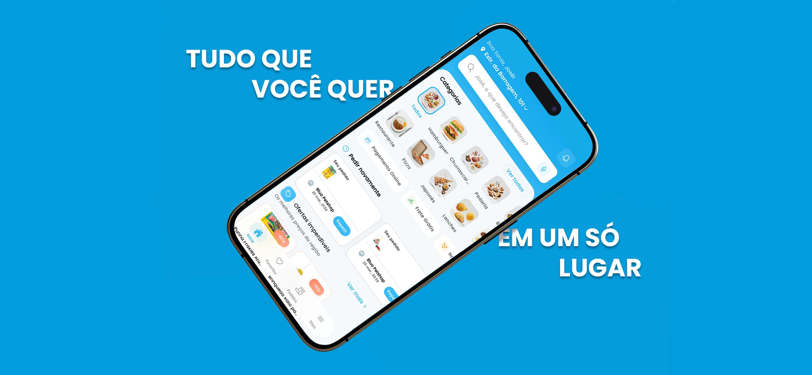 BluoDelivery: Comida e Mercado screenshot 4