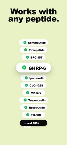 Peptide Tracker: PeptPro Screenshot 2 of 8