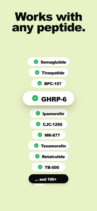 Peptide Tracker: PeptPro Screenshot 2 of 8