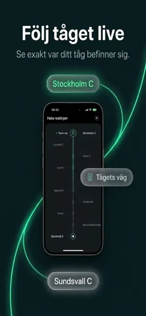Tågtider - Sveriges Tågtrafik screenshot 3