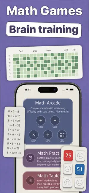 Mental Math Trainer - PureMath screenshot 3