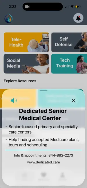 Senior Source screenshot 2
