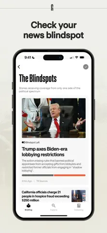 Ground News App Store screenshot 3