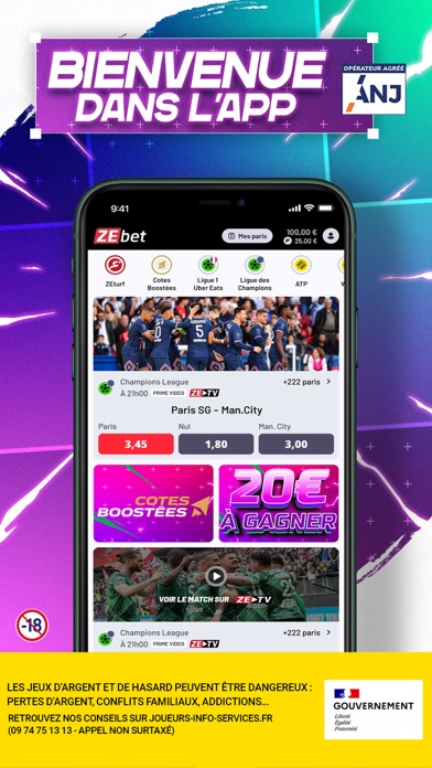 Screenshot #2 pour ZEbet - Paris sportifs