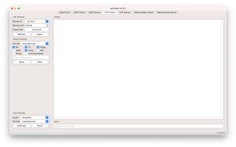 wxTools screenshot