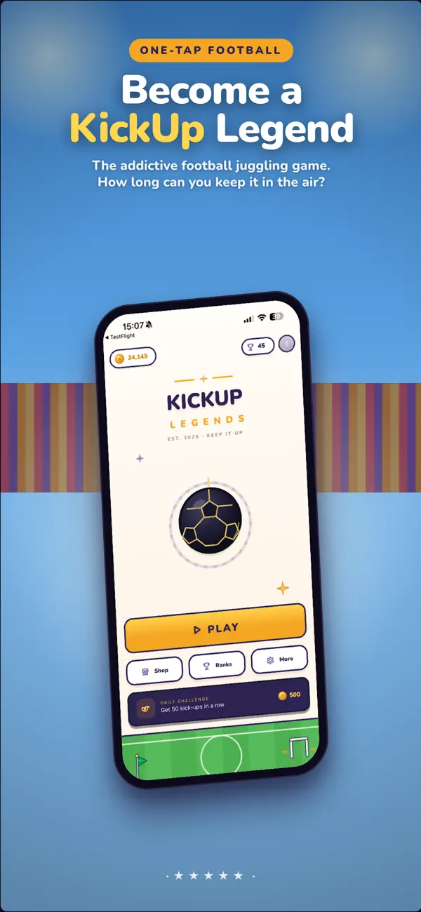 Screenshot #1 pour KickUp Legends