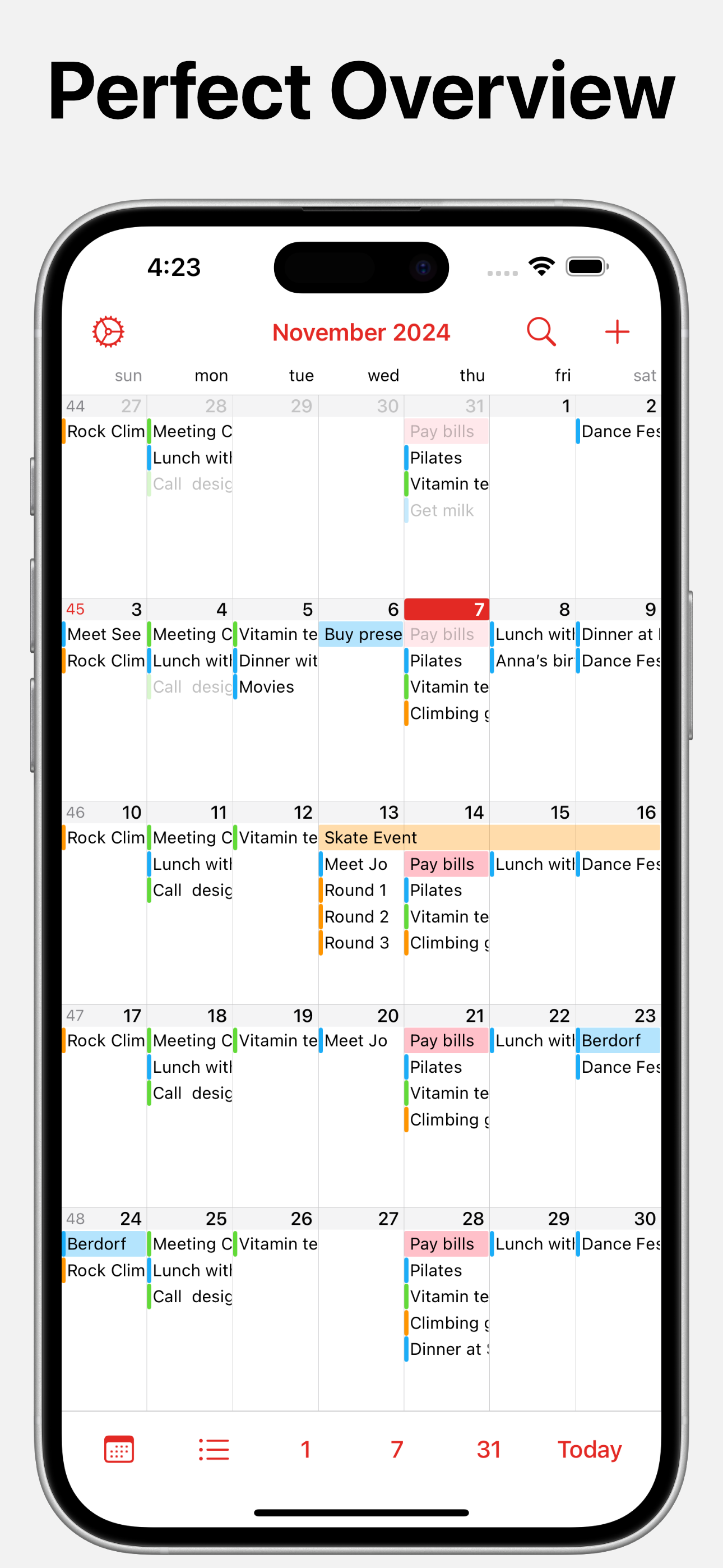Supercal Calendar