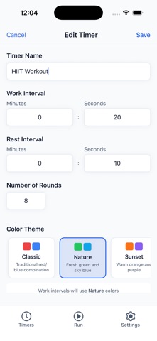 Interval Pro Timer Screenshot 2 of 9