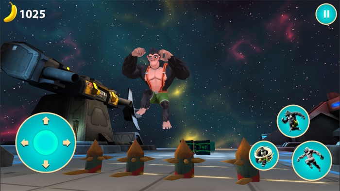 Gorilla Runner Endless Spin