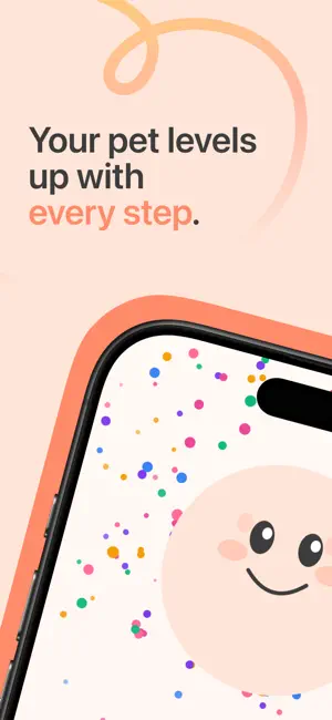 MochiStep: Step Counter Pet screenshot 1
