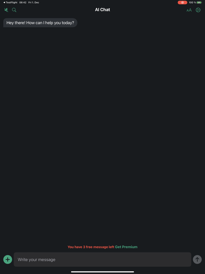 #2. Chat 5 0: Ask AI Chat Bot (iOS) Podle: INVENTO ONE PRIVATE LIMITED