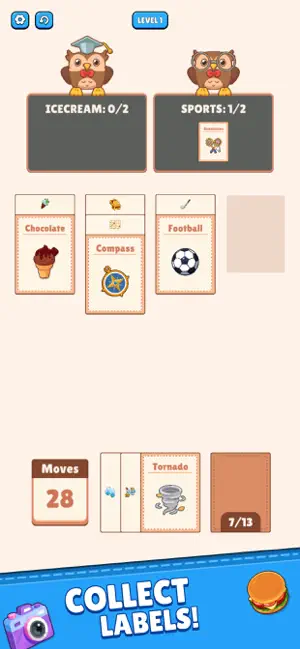 Solitaire Label screenshot 2
