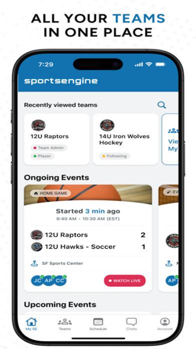 Screenshot #2 pour SportsEngine - Team management