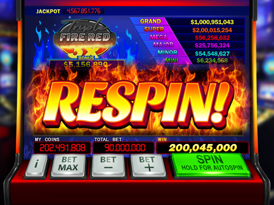 Ignite Classic Slots-Casino iPad app afbeelding 6