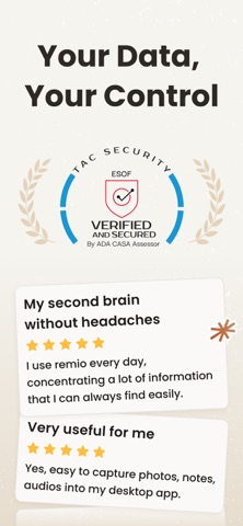 remio: AI Notes & Memos Screenshot 7 of 7
