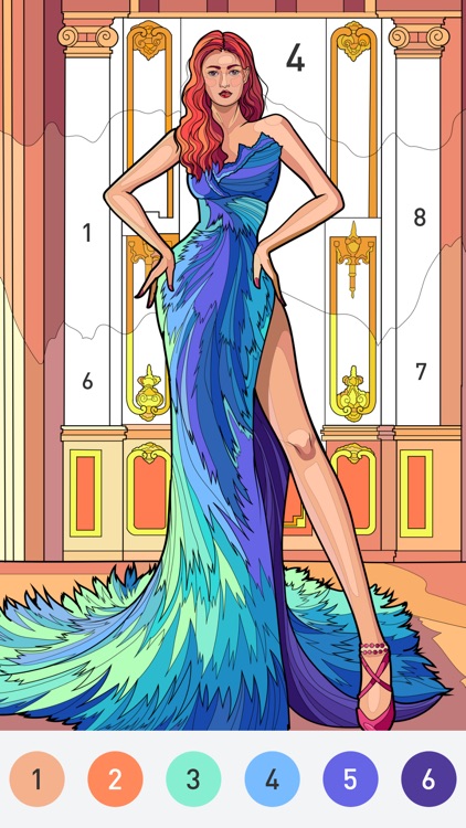 Tangle Color by Number Book screenshot-4