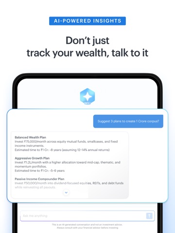 smallcase - Save & Invest iPad screenshot