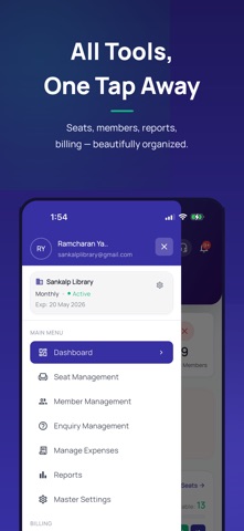 SeatWise - Library Manager Screenshot 9 of 10