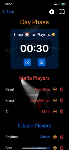 Mafia Role screenshot